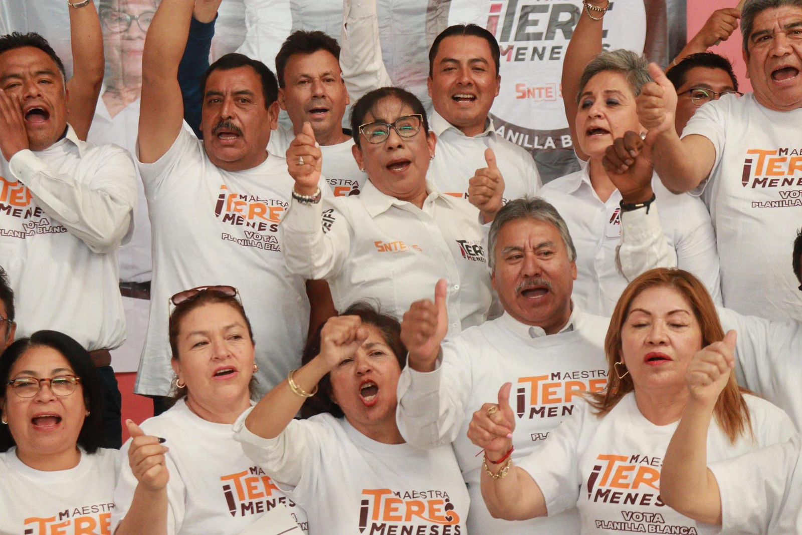 Se posiciona Tere Meneses como puntera para renovación de dirigencia en la sección 55 del SNTE, según encuestas